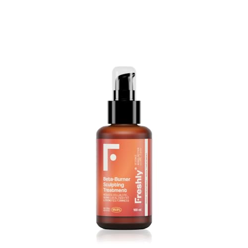 Freshly Cosmetics Beta-Burner – Crema anticelulítica natural reductora y reafirmante, 100 ml
