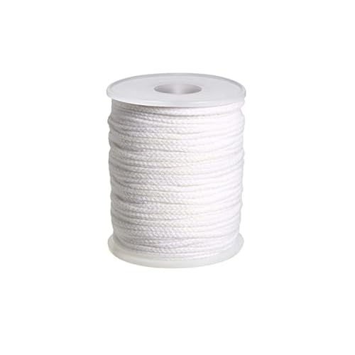Image of 200 Foot 24 PLY Braided Candle Wick Spool for Making, DIY Craft (Normal)