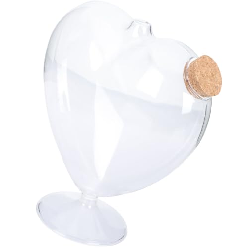 Housoutil Herzförmiger Bonbonbehälter aus Lebensmittelechtem...