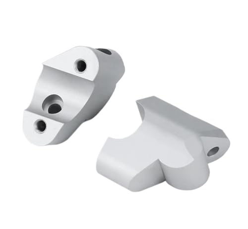 Réhausseurs de guidon moto pour Multistrada V4 Rally, finition aluminium usiné