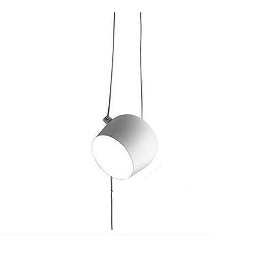 Plafonnier loft rétro avec abat-jour en verre transparent - Luminaire suspendu chic salon
