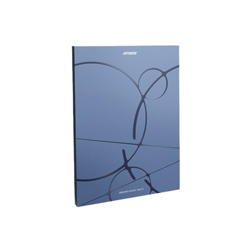 ATEEZ [13th Mini Album GOLDEN HOUR : Part.4 Standard Ver.](A Ver.) + 3 Extra Photocards Set