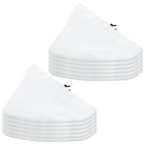 La Mejor Recopilación de H2o Mop X5 Walmart favoritos de las personas. 42 12 PCS Replacement Triangle Steam Mop Pads Reusable Washable Microfiber Steamer Cleaning Pads Compatible for Steamboy X5 H2O H20 S302 S001