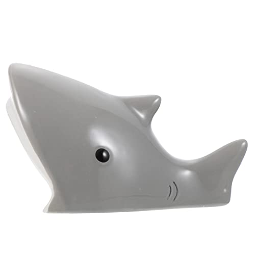 Balacoo Hedgehog Sleeping Hideout Shark Shape Ceramic Hamster House for Small Pets Durable Water Absorbent Design Pet Accessory Play