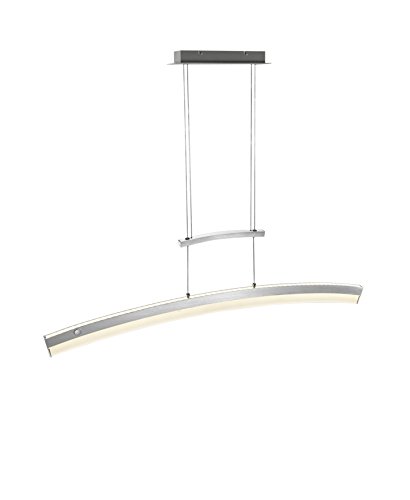 Preisvergleich Produktbild Trio Leuchten Pendelleuchte, Aluminium, 2 x 115 x 150 cm