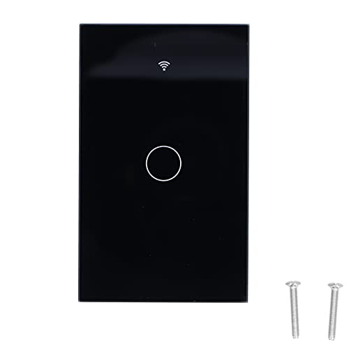 Interruptor de luz remoto táctil de cristal 10A para solucionar problemas de cableado 6
