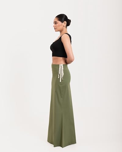 Image of I AM BY DOLLYJAIN D'coat Simple with Extender Length Adjustable for Women - 99% Cotton, 1% Lycra Stylish Lightweight Coat for Casual and Formal Wear
