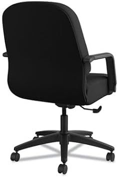 HON HON2092CU10T Pillow-Soft Mid-Back Chair, Black CU10