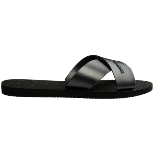 Havaianas Women's Aqua Metallic Sandal Black Flip-Flop3