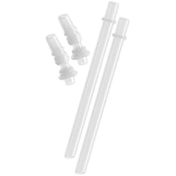 Bentgo® Kids Water Bottle Replacement Straws - 2-Pack of Reusable, Leak-Proof, BPA-Free, Safe-Sip Straws & Valves for Bentgo Water Bottles (BGKDWB, BGKDSTBL)