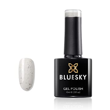 BLUESKY BSH009 White Diamond Gellack 10ml | Gel-Nagellack für glänzende und schöne Nägel | langer Halt von bis zu 3…