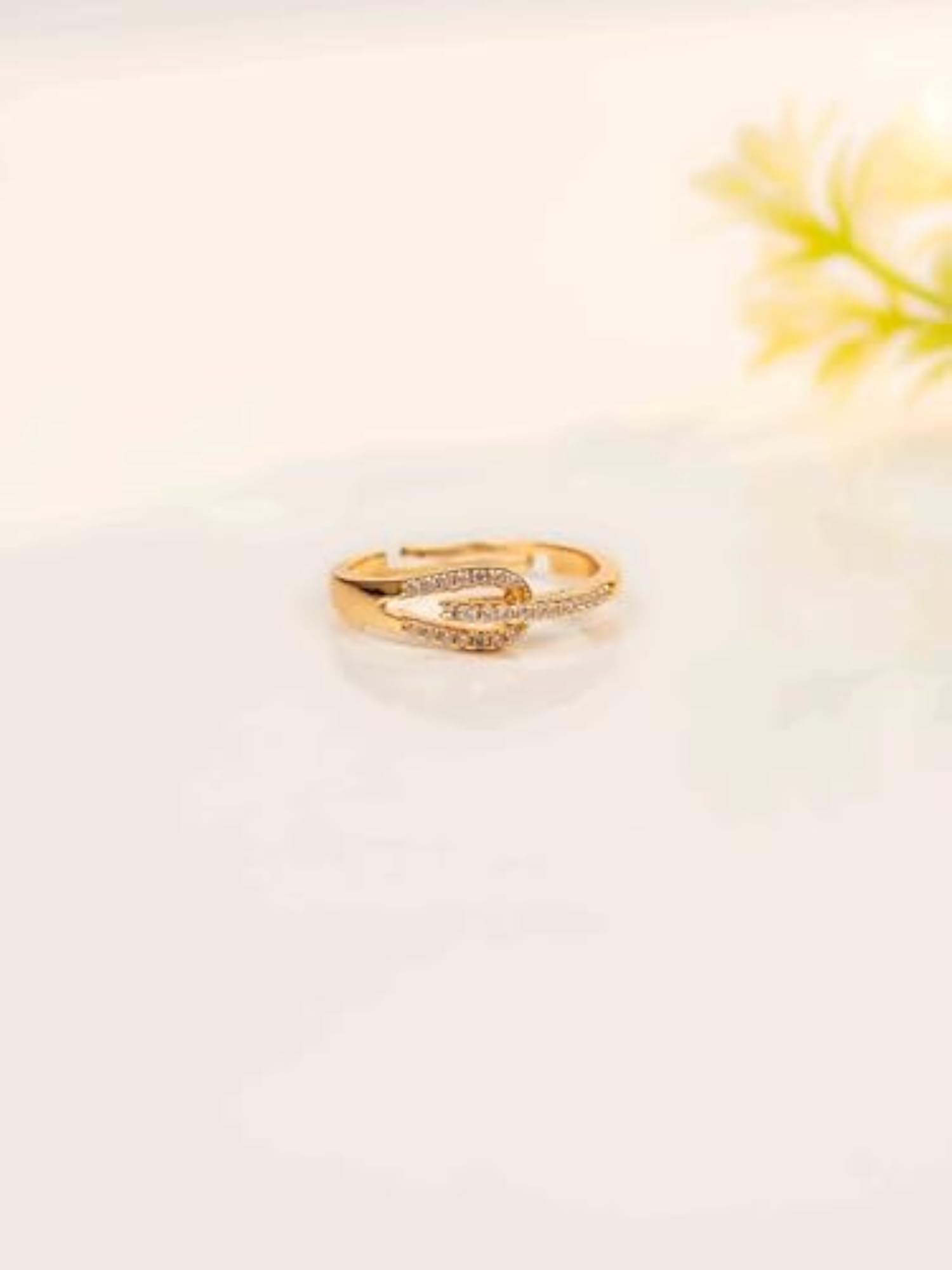 Plated Forever Grace Adjustable Ring, Elegant Gift
