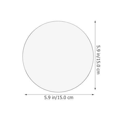 Espejo convexo de seguridad de 15 cm con lente gran angular para puntos ciegos 7