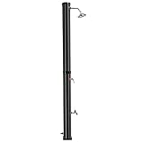 So Shower Doccia esterna per piscina e Gar60℃ Temperatura dell'acqua alta senza bisogno di alimentazione 35L perfetta per divertimento estivo e relax (HW238775_01)