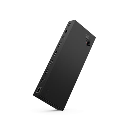 ThinkPad USB4 Dock 5000 transfiere datos a alta velocidad con potencia de 135W