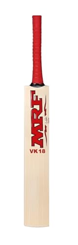 Image of RKR Wooden Popular Willow Kids Cricket Bat Size 6 with 1 Tennis Ball for 11-15 Year Kids Combo Pack