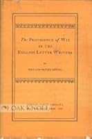 The providence of wit in the English letter writers B0000CJFPD Book Cover