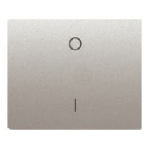 Bjc iris color - Tecla interruptor bipolar serie iris aluminio mercurio