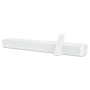 MEDION P61155 2.0 Soundbar mit Bluetooth (inkl. Fernbedienung, Touch-Steuerung, HDMI (ARC), AUX, optischer Eingang, 2 x 30 W RMS) weiß