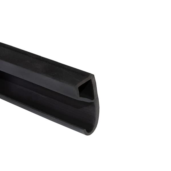 Steele Rubber Products 90-3565-340 Boat 1-1/2" x 9/16" Ultra J-Bottom Screw Cover Trim Sold as a 30ft Strip