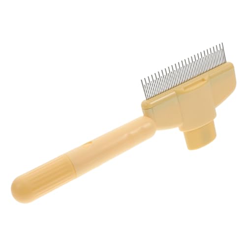 Abaodam Pet Hair Removal Brush Durable Dog Grooming Comb for Shedding Massaging Sturdy Construction Easy to Professional Results for Cats Dogs Multifunctional Design