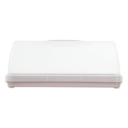keeeper Kuchenbehälter für Marmorkuchen und Kastenkuchen, Mit Tragegriff, 36 x 15 x 15 cm, Alessio, Pink (Nordic Pink) – Ansicht 5