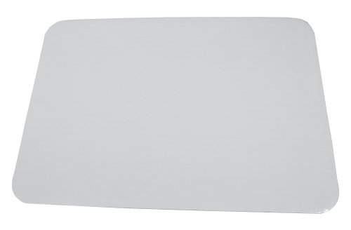Southern Champion Tray 1150 Corrugated Greaseproof Double Wall Cake Pad, Quarter Sheet, 14" L x 10" W, Bright White (Case of 100)