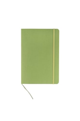 Cahier relié Fabriano Ecoqua Plus format A5 graphique vert citron pour notes - 7