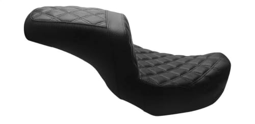Asiento de motocicleta doble anticaída para fatiga en Dyna FXDL