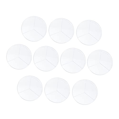Ultechnovo 10Pcs Cell Culture Dish Plastic Petri Dish Laboratory Petri Dish Small Petri Dish Labs Petri Dish With Lids Petri Dish Set Ps Instrument With Cover Petri Dish #TOP18