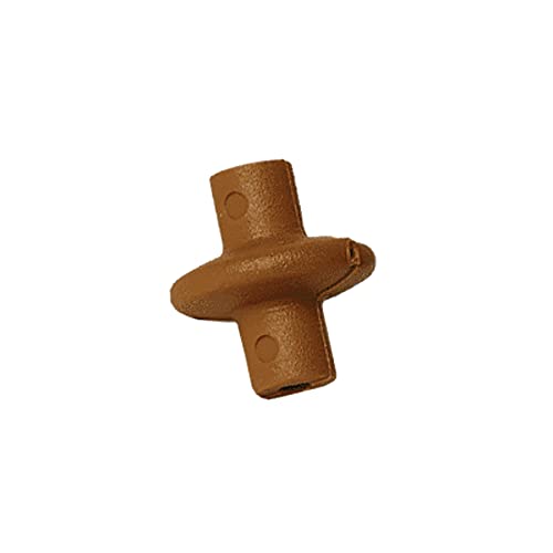 Pine Ridge Archery Slide-On Kisser Button for Compound and Traditional Bows, Brown