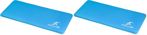 ProsourceFit Yoga Knee Pads and Elbow Pillows Fits Standard Mats...