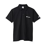 [チャンピオン] ポロシャツ 半袖 綿100％ スクリプトロゴ 刺繍 POLO SHIRT C3-X361Z-090-L
