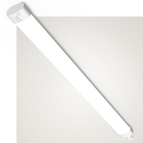 ANTENLICHT LED Feuchtraumleuchte mit Bewegungsmelder 120CM 36W 4000Lumen in...