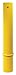 Calpipe - IBR10040-Y-F - Bollard, Removable, Flat, 36 In H, Yellow