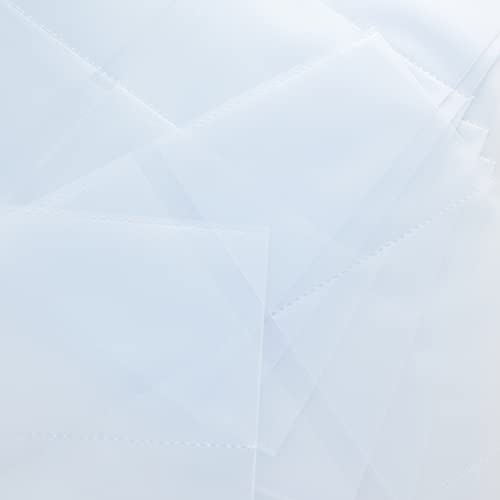 Exacompta 86211E - Packung mit 10 Nachfülltaschen für Visitenkartenhalter mit abnehmbaren Ringen 21 x 29,5 cm Ref. 75251E (16 Visitenkarten pro Seite - für Visitenkarten 90 x 60 mm) Kristall