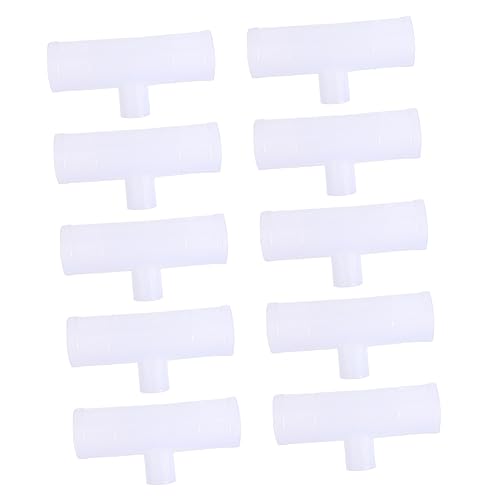 Yardwe 90 Piezas De Comedero De Agua para Aves De Corral Bebedero para Pollos Programa De Pezón para Aves De Corral Accesorio En T Plato De Agua para Alimentación De Animales Dispensador