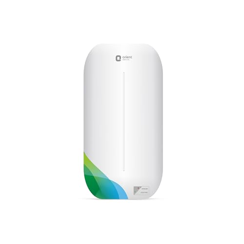 Orient Electric Aura Rapid Pro | 5.9 Litre Instant Water Heater | Stainless Steel Tank | Shockproof | 6.5 bar pressure compatibility | Suitable for low & mid rise buildings| 5 years tank warranty Orient Electric Aura Rapid Pro | 5.9 Litre Instant Water Heater | Stainless Steel Tank | Shockproof | 6.5 bar pressure compatibility | Suitable for low & mid rise buildings| 5 years tank warranty