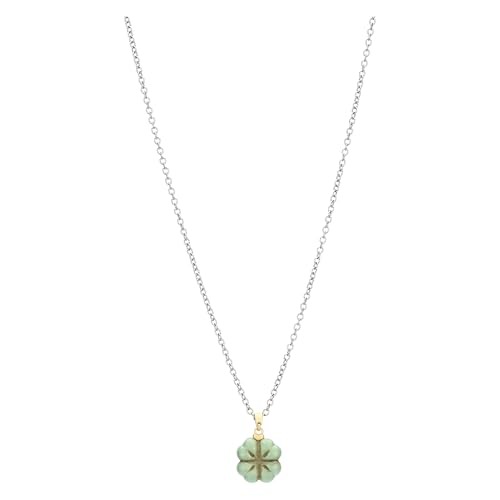 40 -43-45cm Collana con quadrifoglio