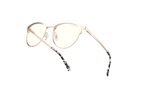 Image of GUNNAR - Premium Gaming and Computer Glasses - Blocks 35% Blue Light - Apex, Gold, Clear Tint