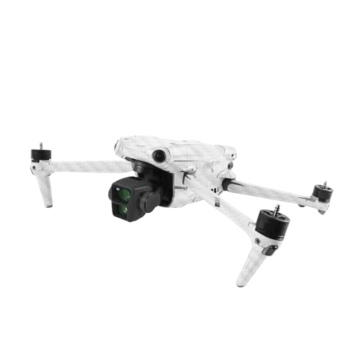 Image of MightySkins Carbon Fiber Skin Compatible with DJI Air 3 - Pixel Pattern | Protective, Durable Textured Carbon Fiber Finish | Easy to Apply