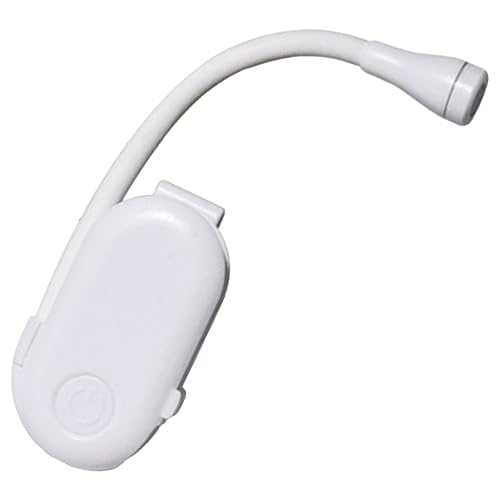 Happyyami Rechargeable Book Light Clip on Reading Light for Bed Led Reading Lamp Study Lamp for Home Office Dorm