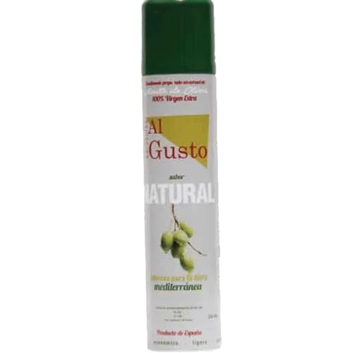 Aceite De Oliva Virgen Extra Al Gusto Natural Spray De 250ML