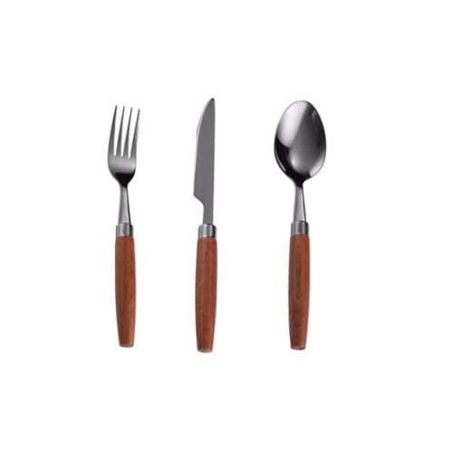 Set Cuchillos Cocina 3 Piezas Acero Inox