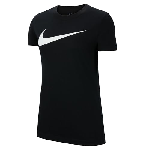 Nike T-shirt Park 20 pour femme, Femme, T-shirt, CW6967, noir/blanc, XL