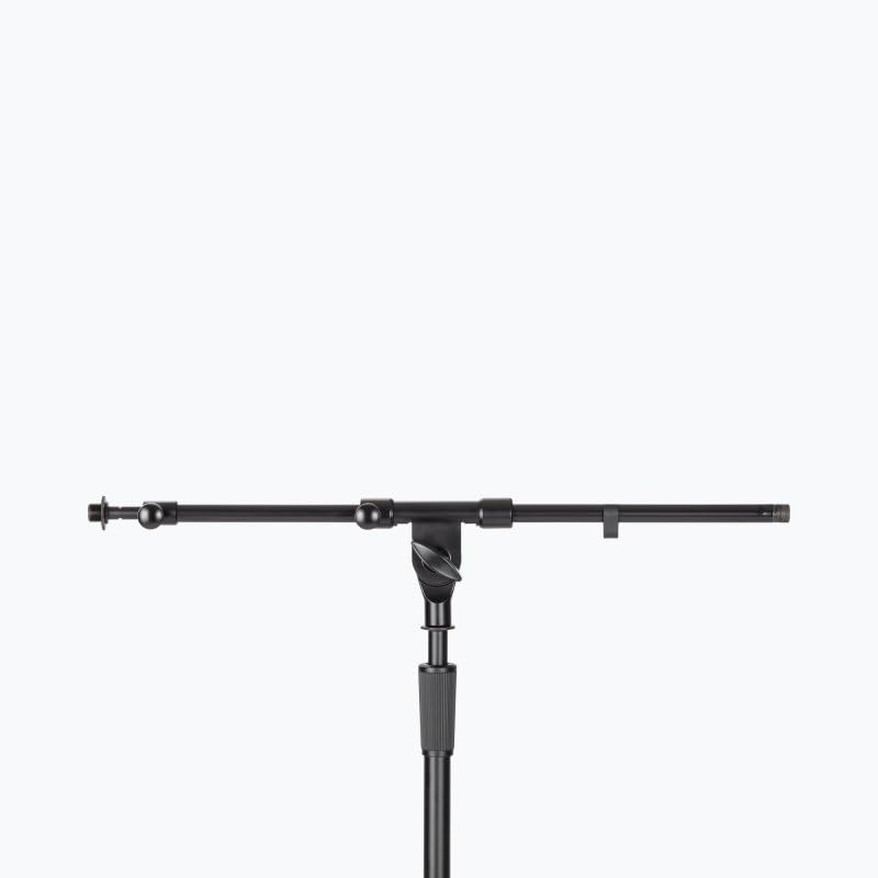 On-Stage MSA9800 Tele-Boom with Dual Microphone Capability,Black