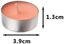 Marco Paul 50 x Scented Tea Lights Candles Fragranced Tealights 5hr Burn Time Tea Light Scented Candles Long Burn Candle Set Gift Home Décor Lighting Colourful for Home Event Christmas (Pumpkin Spice)