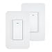 3 Way Smart Switch, Smart Wifi Light Switch Work with Alexa Google Home IFTTT, No Hub Required, Neutral Wire Required, 2 Pack