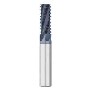 Part NO. USA21119 1/2-14 NPTF Carbide Threadmill, ALTIN Coated, 4-Flute, USA Series 844