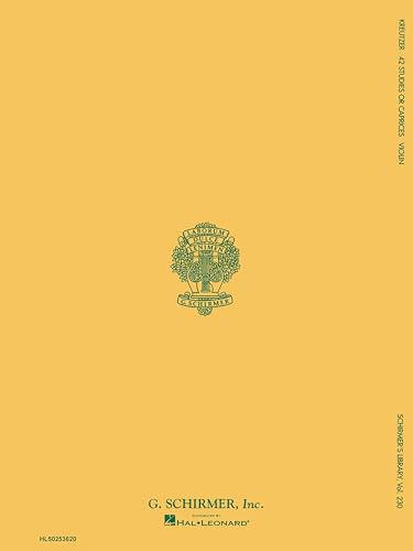 Kreutzer Forty-Two Studies or Caprices for the Violin